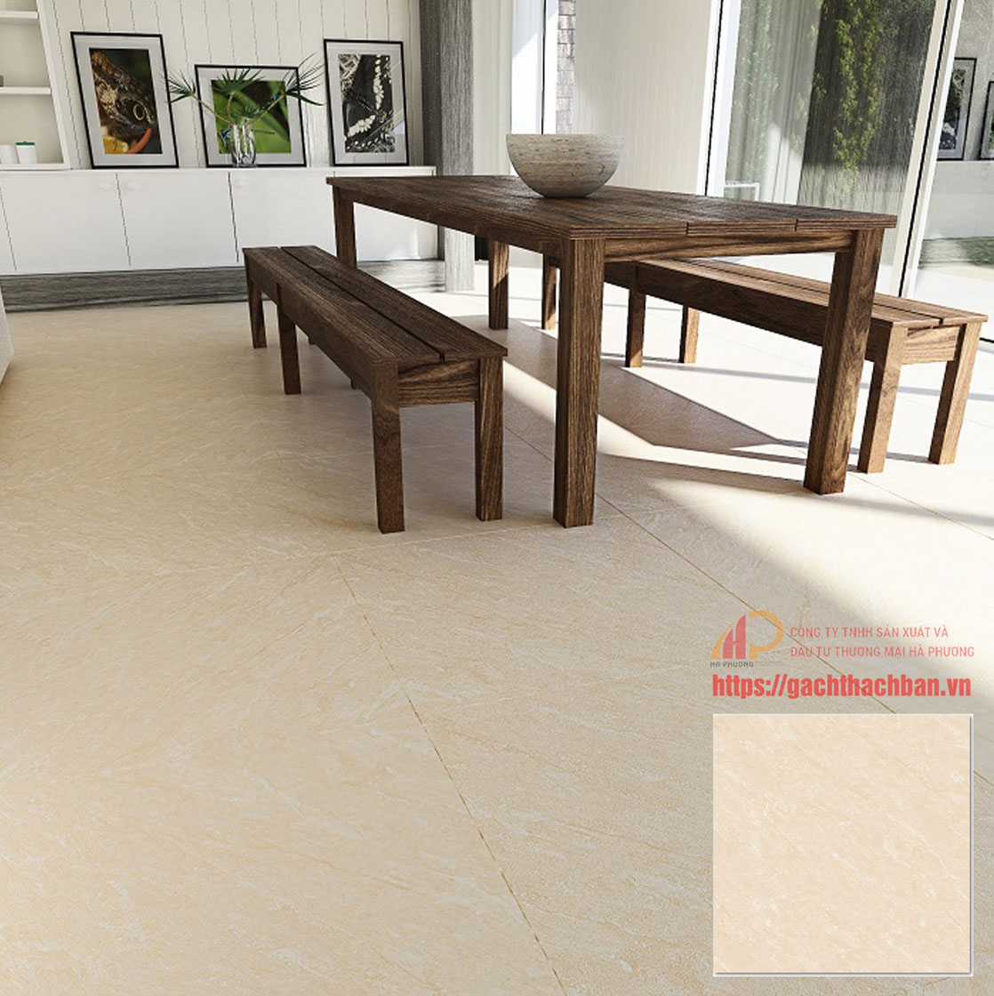 Phòng mẫu sử dụng gạch men khô Thạch Bàn 800x800 mm FGM80 - 0016.0